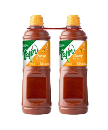 Tajin Fruity Chamoy Hot Sauce 15.38 oz (Pack of 2) 15.38 Fl Oz (Pack of 2)
