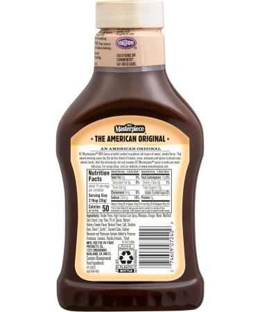 KC Masterpiece Original Barbeque Sauce 510g - Buy Online on SooperMarket.com