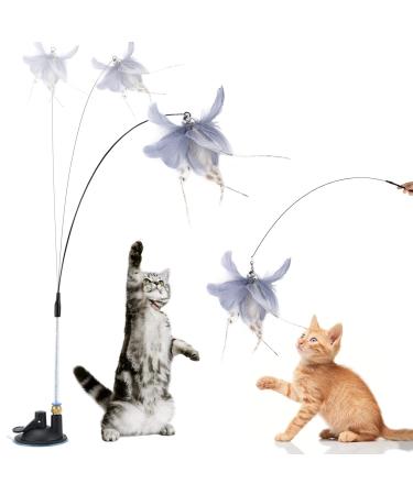Sunshine smile cat toys set cat toys pack interactive cat toys springs cat toys pets pets treat treat (a-ash)