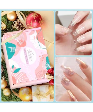 Cooserry 6oz Acrylic Nail Powder and Monomer Liquid Set - Clear Nail Kit with Professional Brush for French Nail Art - Perfect Christmas Gift - Buy Online on SooperMarket.com