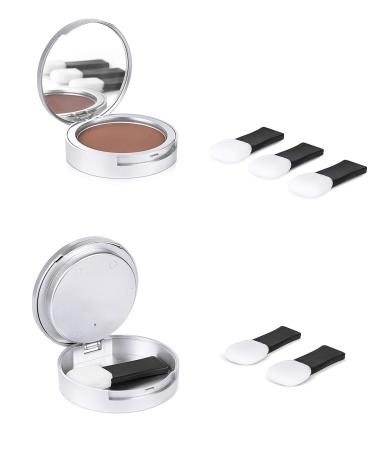 Thicken It 100% Scalp Coverage Hair Powder in Medium Brown - Talc-Free Hair Loss Concealer for Men and Women - Water Resistant .32 oz. - Naturally Thicker Than Fibers & Sprays - Buy Online on SooperMarket.com