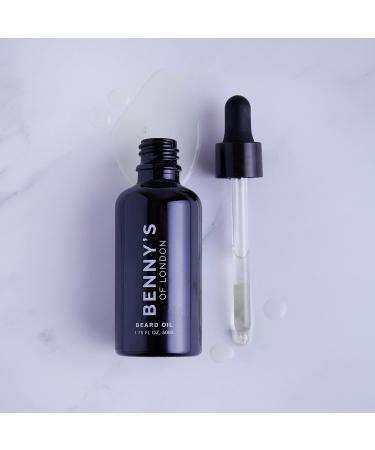 BENNY'S Beard Oil - Natural & Organic, UK Made for Soft & Healthy Beards - Buy Online on SooperMarket.com