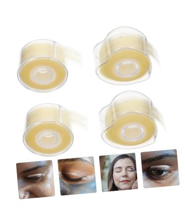 MUSISALY 4 Rolls Double Eyelid Stickers Sticky Double Female Double Eyelid Sticker Instant Eyelid Lift Invisible Tape Eye Sticker Mesh Eyelid Tape Double Tape Eyelid Sticker for Women Pvc - Buy Online on SooperMarket.com