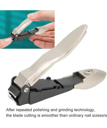 Toe Nail Clippers Incisive Nail Cutter Anti Oxidation Anti Splash Toenail Clippers Small Portable Anti Slip Handle Toenail Clippers for Seniors Adult and Kids - Buy Online on SooperMarket.com