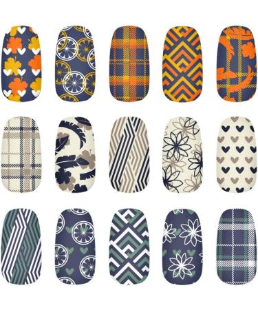 Alexnailart Nail Stamping Plate - Fashion 075 | Premium Nail Art Transfer Stencils for DIY Manicure - Buy Online on SooperMarket.com