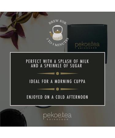PekoeTea Edinburgh Orange Blossom Oolong Tea - Taiwanese Luxury Blend - 15 Tea Bags - Buy Online on SooperMarket.com