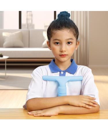 Writing Desk Posture Corrector - T-Shaped Design Students Vision Protection - Enhanced Learning Sitting Posture Corrector for Children Blue - Buy Online on SooperMarket.com