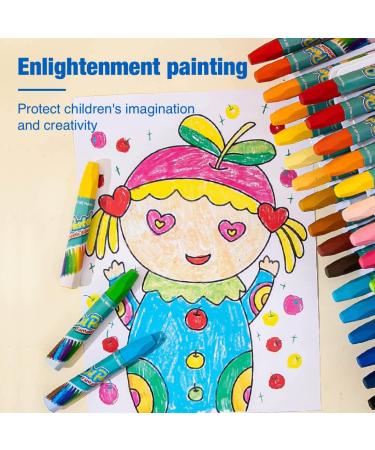Non-Toxic Oil Pastels Set - 36 Assorted Colors for Kids, Artists & Beginners - Soft Pastels for Painting, Drawing & Graffiti - Art Supplies - Buy Online on SooperMarket.com