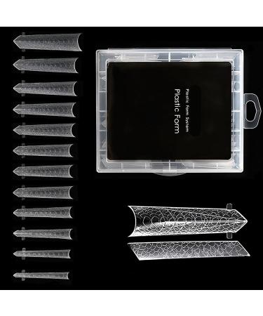 JSGHGDF Fashionable Nails Forms False Nails Full Cover Nails Molds 12 Sizes Nails Extension Nails Art style5 - Buy Online on SooperMarket.com