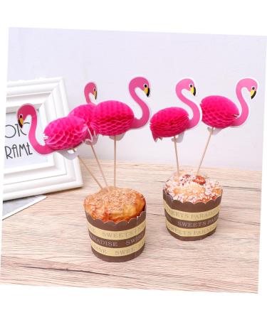 Warmhm 40pcs Cake Picks Baby Shower Cake Toppers Dessert Toppers Cupcake Party Picks Wedding Cupcake Toppers Food Party Picks Birthday Cake Decoration Bamboo 3d Plug in Dessert Table - Buy Online on SooperMarket.com