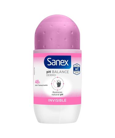 Sanex 50ml Invisible Deodorant Roll-On - Long-Lasting Protection - Buy Online on SooperMarket.com