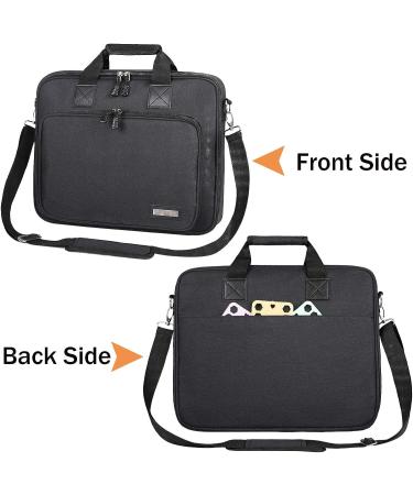 LLYWCM Embroidery Project Bag - Multifunctional Storage for Floss, Crochet Hooks & Sewing Accessories (Black) - Buy Online on SooperMarket.com