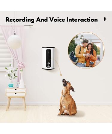 WOpet Smart Pet Camera: Full HD WiFi Camera with Treat Dispenser | Night Vision | Two Way Audio | for Dogs & Cats - Buy Online on SooperMarket.com