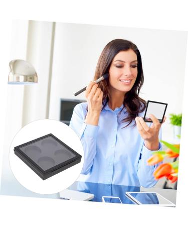 MAGICLULU 15 Pcs Eye Shadow Blank Transparent Lid Travel Cosmetic 10x9cmx3pcs Blackx3pcs - Buy Online on SooperMarket.com