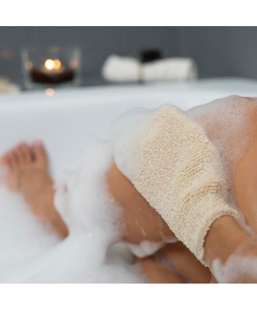 Exfoliating Glove Set with Body Scrub Brush - Dead Skin Remover | UK Seller - Buy Online on SooperMarket.com
