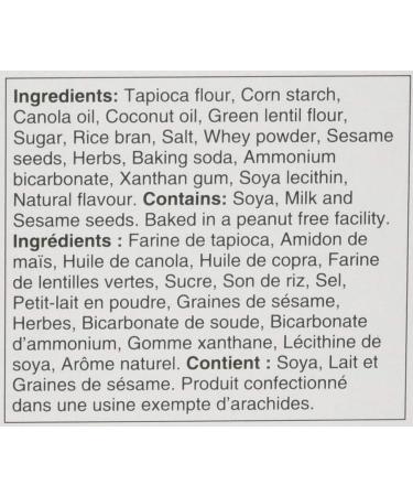 Dare Breton Gluten Free Herb Garlic Crackers 4.76 oz - Delicious & Crunchy Snack - Buy Online on SooperMarket.com