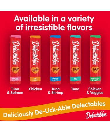 Hartz Delectables Squeeze Up Interactive Lickable Wet Cat Treats Chicken & Tuna 120 Count Chicken & Tuna 1 g (Pack of 120) - Buy Online on SooperMarket.com