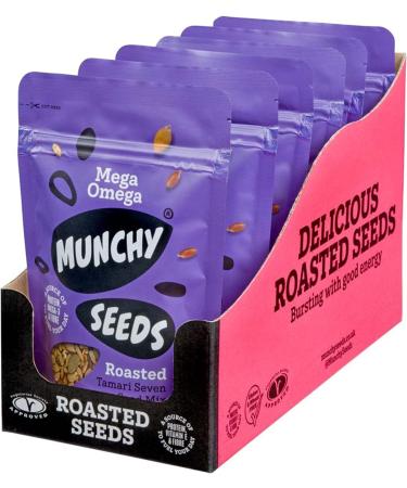 Munchy Seeds Toasted Tamari Pouches - 6x126g - Buy Online on SooperMarket.com