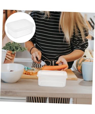 FUNOMOCYA 6pcs Crisper Containers for Food Refrigerator Organizer Keeper Kitchen Vegetable Boxes Dumpling - Buy Online on SooperMarket.com