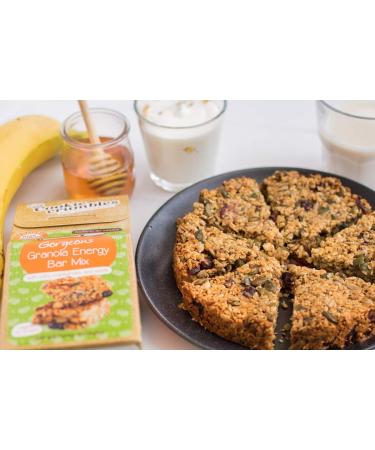 Cookie Crumbles Vegan Granola Energy Bar Mix - 300g | No Dairy, No Artificial Flavours | Ready in 30 Minutes | Made with Seeds - Buy Online on SooperMarket.com