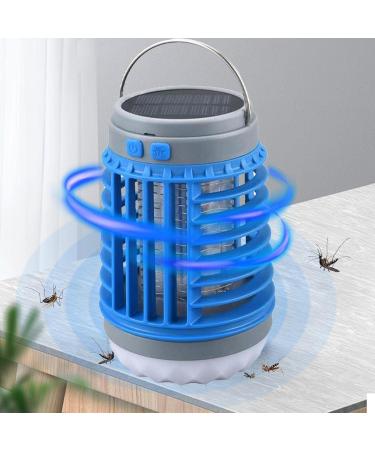 Buzzbug Mosquitoes Killers - BugZapper Outdoor - Mosquitoes Zapper - Waterproof Solar Powered Buggs Zapper - LED UV Light Indoor Mosquitoes Killers Electric Fly Zapper Lamp for Patio Backyard Purple - Buy Online on SooperMarket.com