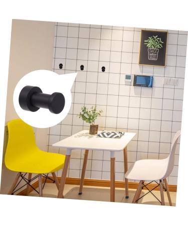 ABOOFAN 4 Pcs Bathroom Towel Hook Heavy Duty Clothes Rack Purses Black Towel Hook Towel Hooks Towel Rack 3X1.8X1.8CMx2pcs Blackx2pcs - Buy Online on SooperMarket.com