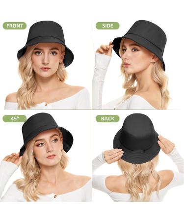 Zando Packable Bucket Hat | Fisherman Sun Hat for Men and Women - White - Buy Online on SooperMarket.com