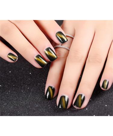 Chseo 8-Piece Nail Magnet Stick Set - 3D Cat Eye Nail Polish Art Tool for Stunning Manicure Effects - Buy Online on SooperMarket.com