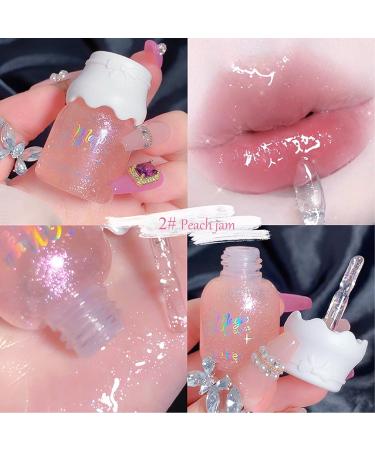 Mrettick Shimmer Lip Gloss Set - 5 Colors | Hydrating Lip Glow Oil and Tinted Balm Set - Buy Online on SooperMarket.com