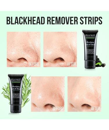 Black Head Remover Charcoal Peel Off Mask - Deep Cleansing Pore & Acne Treatment for All Skin Types - Buy Online on SooperMarket.com