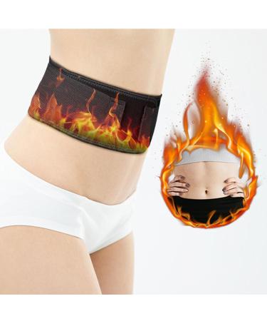 2PCS Waist Warmer Belt - Self-Heating Lumbar Support with Steel Plate for Abdominal Pain Relief | XL Size - Buy Online on SooperMarket.com