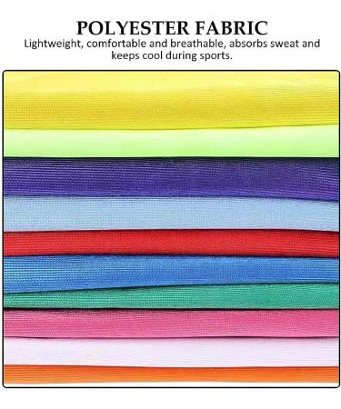 6 Pack Neon Green Scrimmage Vests for Kids & Adults - Soccer Bibs/Pinnies - Buy Online on SooperMarket.com