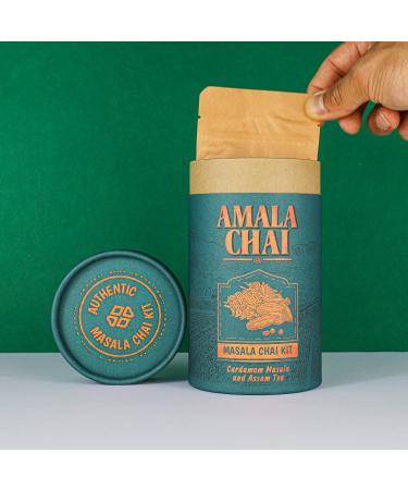 Cardamom Masala & Assam Tea Kit for 15 Cups | Authentic Masala Chai Blend - Buy Online on SooperMarket.com