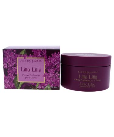 L'Erbolario Lilac Lilac Perfumed Body Cream - Leaves Skin Protected  Moisturized And Well Nourished - Enchanting Perfume Scent - Paraben Free - Made With Flowers  Plants And Fruit Extract - 6.7 Oz