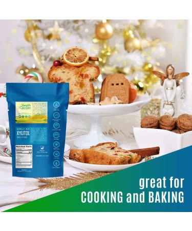 Health Garden Birch Xylitol Sweetener - Non GMO - Kosher - Made in USA - Keto Friendly - 2 Pack (1 lb Each) - Buy Online on SooperMarket.com