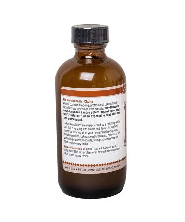 LorAnn Almond Bakery Emulsion 4 oz - Premium Baking Flavor for Perfect Treats - Buy Online on SooperMarket.com