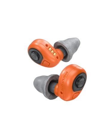 3m Peltor of electronic earplugs EEP-100 EU OR active and level-dependent in-ear hearing protection for hunting and fortarry work 16 hours of operating time with charging case SNR-32 orange orange 1 piece (1 Pack)