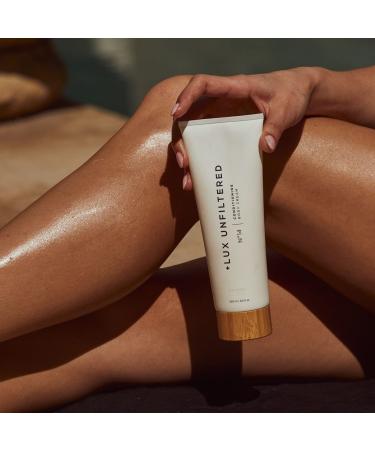 + Lux Unfiltered N 14 Conditioning Body Cream in Santal - Daily Deep Hydrating Body Moisturizer - Gluten Free  Cruelty Free  & Vegan - Loaded with Skincare Benefits - Ultra Moisturizing Body Lotion for Dry Skin - Great f...