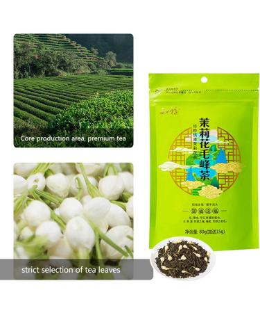 95G Jasmine Tea the Fragrance Is Better Mature and Full Household Drinking Tea Teeth Are Fragrant Suitable for Daily Work and Gifts for Family and Friends - Buy Online on SooperMarket.com