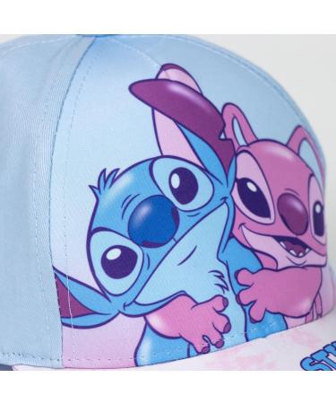 CERD Life's Little Moments Girls Children's Pink Cap with Stitch Visor | One Size - Shop Stylish Kids Hats for International Shipping - Buy Online on SooperMarket.com