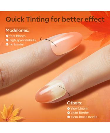 Modelones Blooming Gel Nail Polish Kit - 15ml Clear Marble Floral & Watercolor Nail Art Accessories for Stunning Designs - International Shipping - Buy Online on SooperMarket.com