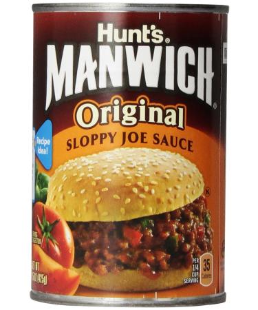 Hunt's Manwich Sloppy Joe Sauce, Original, 15 Oz (Pack of 3)