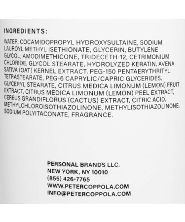 PETER COPPOLA a-Keratin Clarifying Shampoo - Sulfate Free Deep Cleansing for Oily Hair & Scalp - 24 Fl Oz - Buy Online on SooperMarket.com