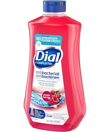 Dial Complete Antibacterial Foaming Hand Wash Refill Power Berries 946 ml Plastic Bank Power Berries 946 ml (Pack of 1) - Buy Online on SooperMarket.com