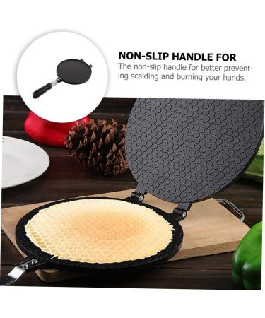 OSALADI Egg Roll Machine Baking Pan Ice Cream Cone Making Tool Pancake Pan Old Fashioned Biscuit Machine - Buy Online on SooperMarket.com