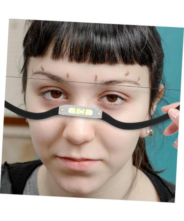 FOYTOKI Measuring Ruler 1 Set Arch Embroidery Eyebrow Ruler Portable Eyebrow Ruler Eyebrow Mapping Tool Alloy Level Ruler - Buy Online on SooperMarket.com