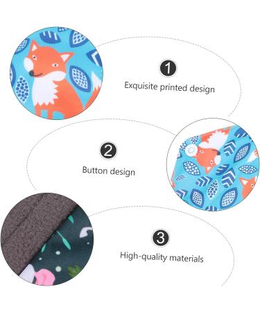 Healvian 6pcs Maternity Sanitary Napkin Panties | Bamboo Menstrual Pad Set for Women | Washable & Stay Dry Cloth Pads - Buy Online on SooperMarket.com