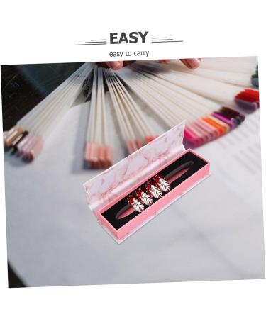 Gogogmee Box Nail Box Set Nail Storage Holder Press on Nail Holders Press on Nail Storage Organizer Nail Container Fake Nail Holder Organizer for Press on Nail Press on Nail Organizer - Buy Online on SooperMarket.com