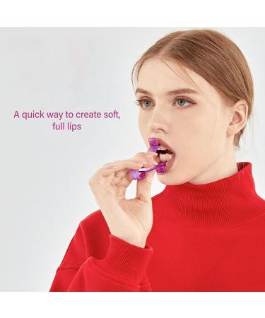 Portable Lip Plumping Device - Anti Aging Facial Exerciser for Firmer Skin & Defined Lips - Purple - Buy Online on SooperMarket.com