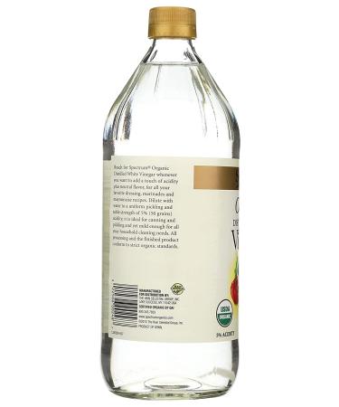 Spectrum Naturals Organic White Distilled Vinegar 32 Oz - Buy Now for Pure, Organic Flavor! - Buy Online on SooperMarket.com
